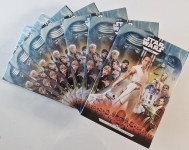 STAR WARS ALBUM 48 OBIČNIH I 44 HOLOGRAMSKIH KARTICA+POKLON-ZAMJENA