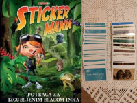 prazan album + kompletan set sličica, Stickermania INKE