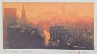 Antun Mateš "New York" aquatinta 50x70cm; iz 1999 godine;