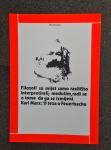 Boris Bućan "Karl Marx" plakat / grafika 70x50cm; iz 1972 godine;