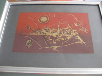 JASNA KOZLOVIĆ-HEIM: Zlatni Grožnjan1986, originalna serigrafija 2/50