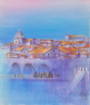 Vjekoslav Stipica "Dubrovnik 2" ulje na platnu 60x50cm;