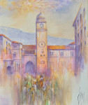 Vjekoslav Stipica "Dubrovnik 5" ulje na platnu 60x50cm;