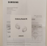 Samsung Galaxy Buds FE white NOVO