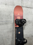 SALOMON SUPER 8 snowboard + vezovi