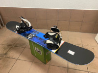 Snowboard 153cm, vezovi i buce komplet