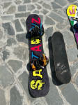 Snowboard Santa Cruz i Flow vezovi