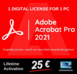 Adobe Acrobat Pro 2021 | Trajna Licenca