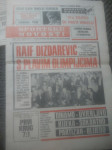 SPORTSKE NOVOSTI 1988 GODINA DINAMO -SLOBODA VELEŽ-RIJEKA RIJETKO