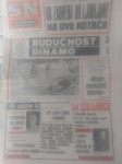 SPORTSKE NOVOSTI 1989 GODINA BUDUČNOST-DINAMO HAJDUK-VARDAR RIJETKO