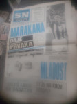 SPORTSKE NOVOSTI 1989 GODINA DINAMO-C.ZVEZDA RIJETKO