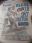 SPORTSKE NOVOSTI 1989 GODINA  DINAMO-PARTIZAN HAJDUK  RIJETKO