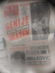 SPORTSKE NOVOSTI 1989 GODINA  DRAŽEN PETROVIĆ NADOVEZA JERKOVIĆ RIJETK