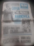 SPORTSKE NOVOSTI 1991 GODINA OSIJEK -DINAMO BAYERN CRVENA ZVEZDA RIJET