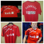 Danmark woman training worn jersey