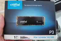CRUCIAL 1TB SSD NVME P3 NOVO