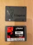 Kingston ssd 480 gb + 120 gb