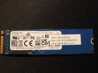 SSD 256GB HP KIOXIA (Toshiba) BG4 KBG40ZNV256G M.2 2280 NVMe PCIe 12h
