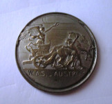 AUSTRIJA - stara sportska medalja iz 1929. godine. W.A.S. Austria