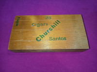 Churchill Santos Cigars - kutija