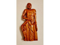 drvena skulptura visina: 25cm