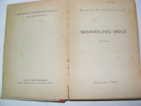 Knjiga antikvitet: "Neshvatljivo srdce",Georg Grabenhorst, roman