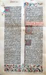 LITOGRAFIJA - GUTEMBERG BIBLIJA IZ 1455 FAKSIMIL KNJIGA