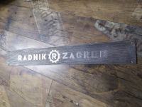 Metalna tabla RADNIK ZAGREB