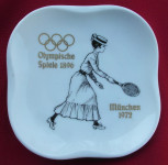 Olimpijske igre 1972. München SCHUMANN Bavaria porculanski tanjur 2