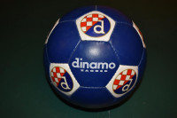 STARA KOŽNA NOGOMETNA LOPTA - DINAMO ZAGREB BBB !!!!!!!!!!!!!!