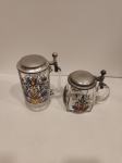 Vintage krigle za pivo s poklopcem, Beer  Stein