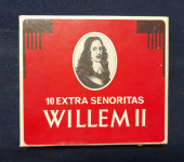 Vintage Willem II Livia kartonska kutija za 10 extra s.c.