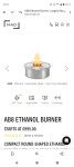 ab 8 ethanol burner