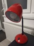 stolna lampa crvena mala