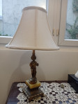 VINTAGE STOLNA LAMPA (MESING I MRAMOR)
