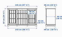 IKEA LIATORP KOMODA