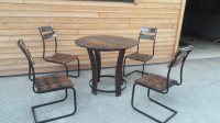 Stol i 4 stolice drvo hrasta