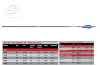 Carbon Express Shaft Maxima Series Pro Recurve Rz 650 12/Pk ID 5.8