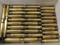 čahure prazne, .308 win, nosler, federal, sako