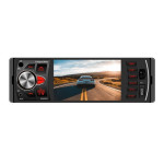 12V 1DIN auto radio LCD 4x25W MP3 USB Bluetooth 4.0 + daljinski