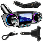 4V1 auto FM transmiter SD bluetooth 2x USB 12-24V