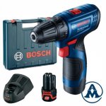 Bosch Aku Bušilica GSR 120-LI Li-ion 2x12V 2,0Ah 30Nm 10mm + Kofer