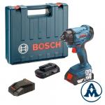 Bosch Aku Udarni Odvijač GDR 180-LI Li-ion 2x18V 2,0Ah 160Nm