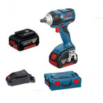 Bosch Aku Udarni Odvijač GDS 18V-1050H Biturbo 2x18V 5,0Ah 1050Nm + L