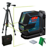 Bosch Nivelir Laserski Križni GLL 2-15 G 4xAA + Stativ BT150 + Držač