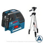 Bosch Nivelir Laserski Točkasti GCL 25 IP54 + stativ BS 150