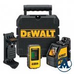 DeWalt Nivelir Laserski Križni DW088KD 15m + Detektor