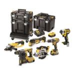 Dewalt set aku alata 6-dijelni, 18V 3X5.0Ah