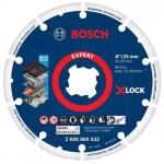 Dijamantna Rezna Ploča 125x2,5x22,23mm Metal X-Lock Bosch