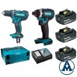 Makita Aku Set DLX2127X1 (DDF482 + DTD152) Li-ion 3x18V 3,0Ah